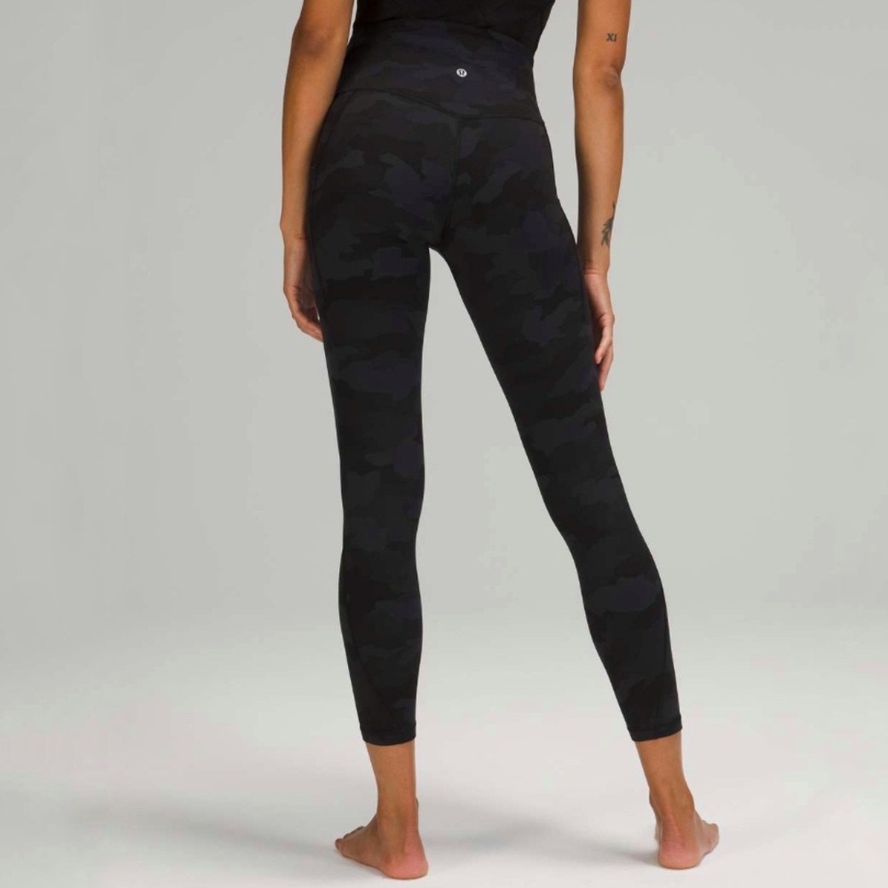 Lululemon | Align High Rise Pant Pocket Heritage 365 Camo Deep Coal Multi Size 6